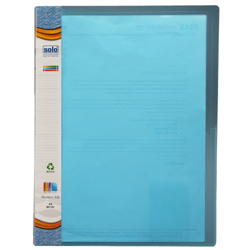 SOLO RC 607 PRESENTATION FOLDER